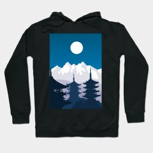 Temple of japan Hoodie